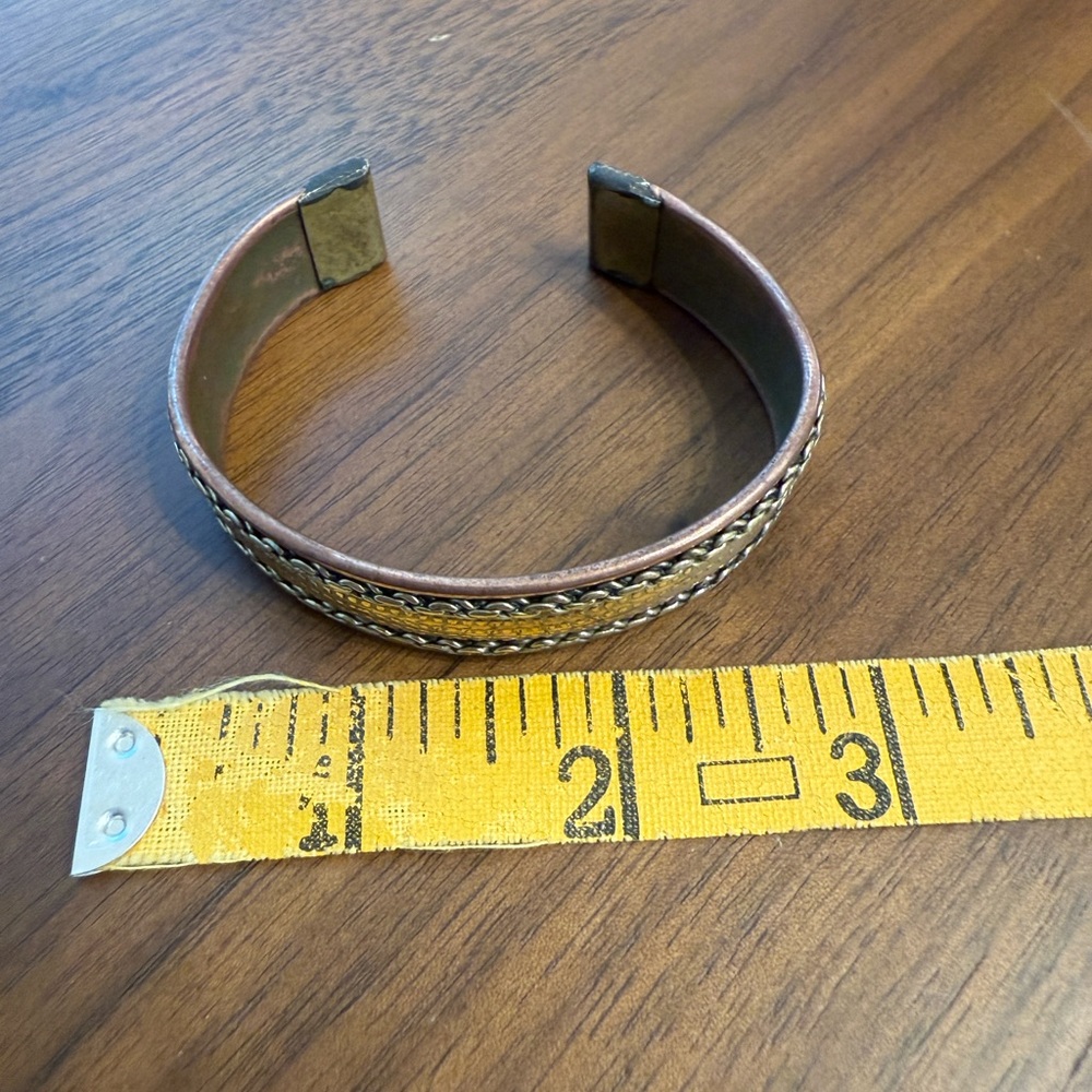 Copper Cuff Bracelet - Picture 5 of 5